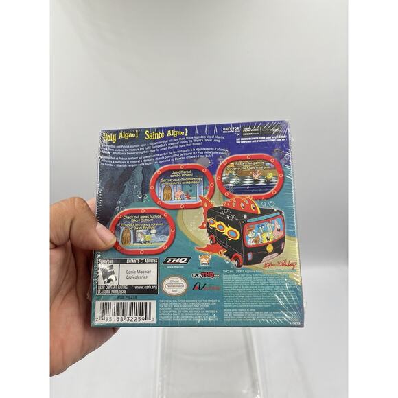 Spongebob's Atlantis Squarepantis Gameboy Advance GBA Brand New SEALED With Case - Picture 7 of 12
